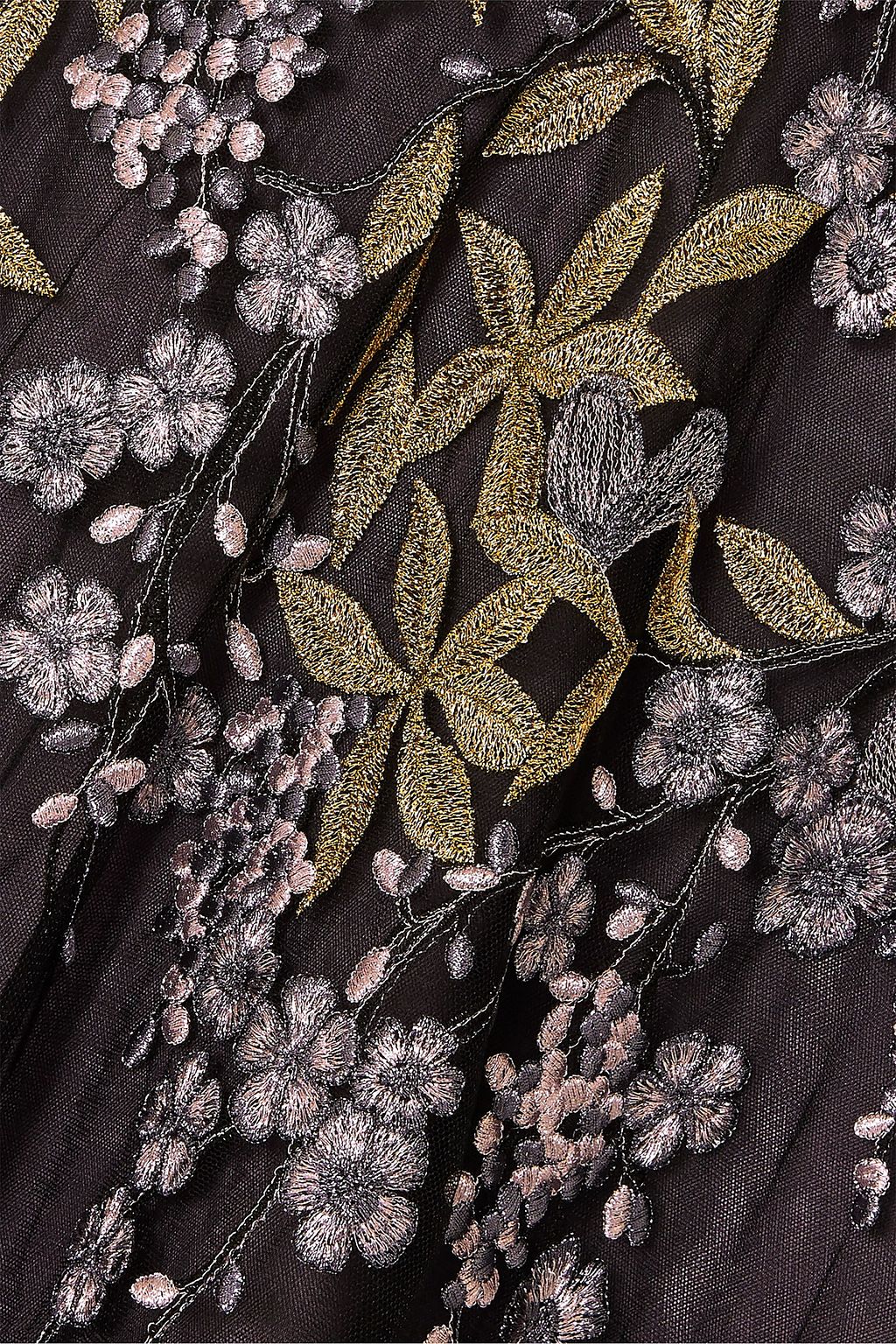 NAEEM KHAN Embroidered tulle gown