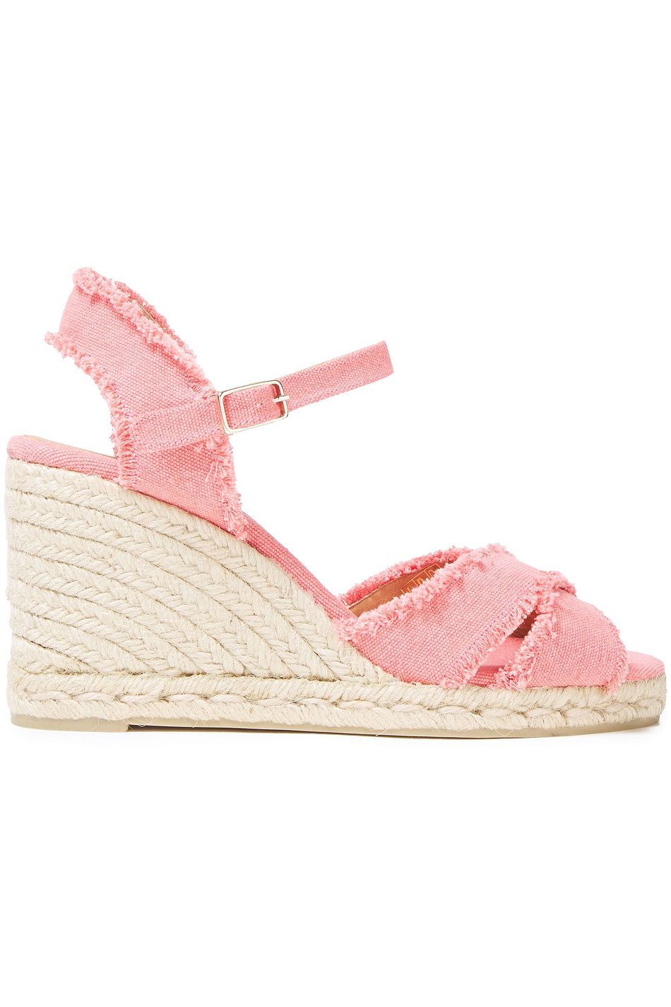 pink espadrille sandals
