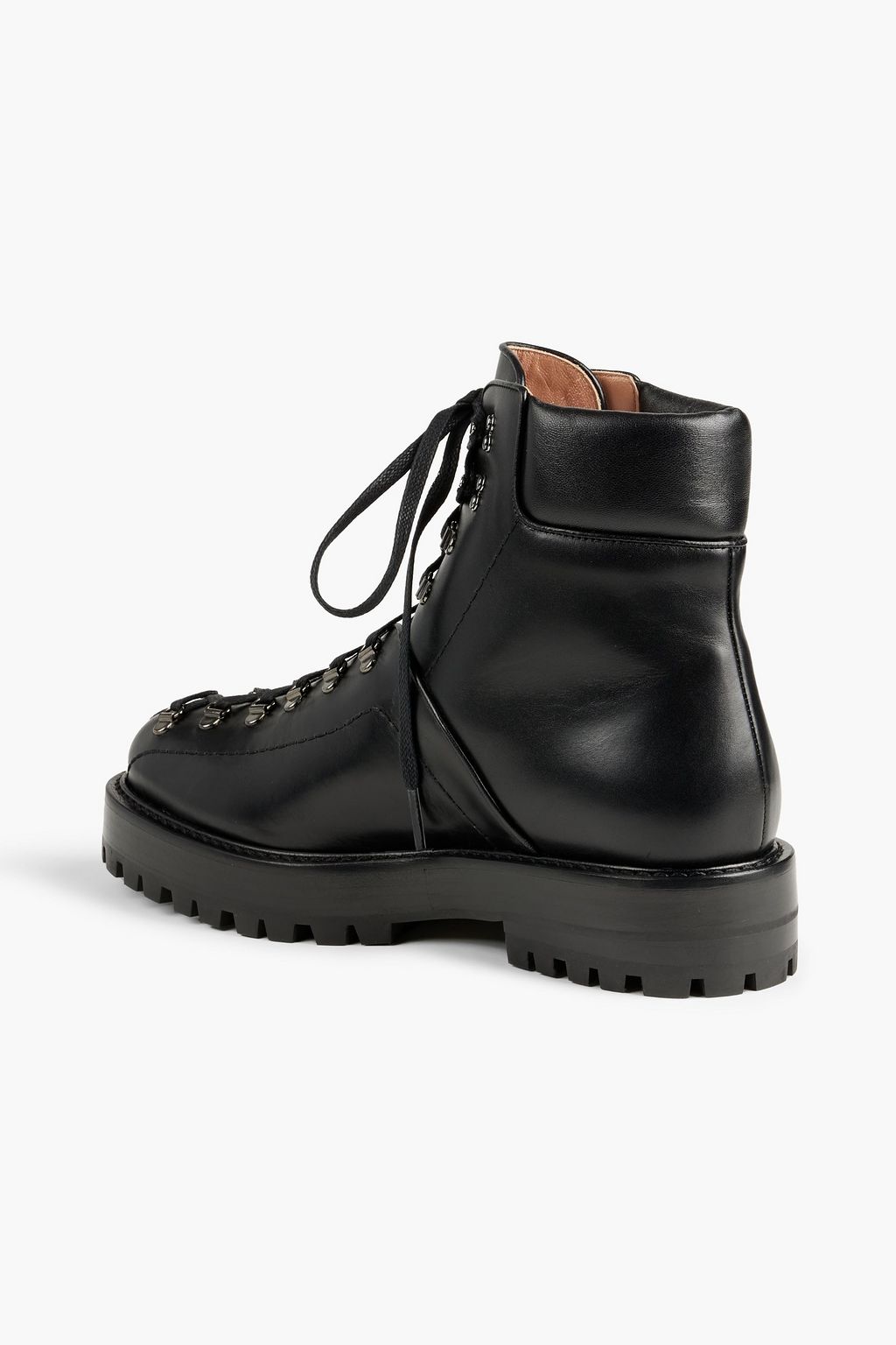ALAÏA Leather combat boots