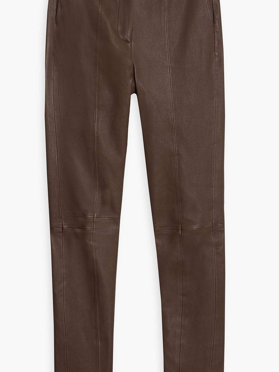 leather skinny pants