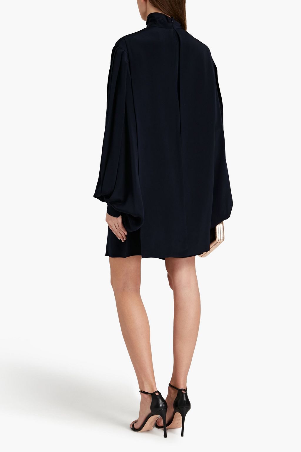 VICTORIA BECKHAM Silk-crepe mini dress