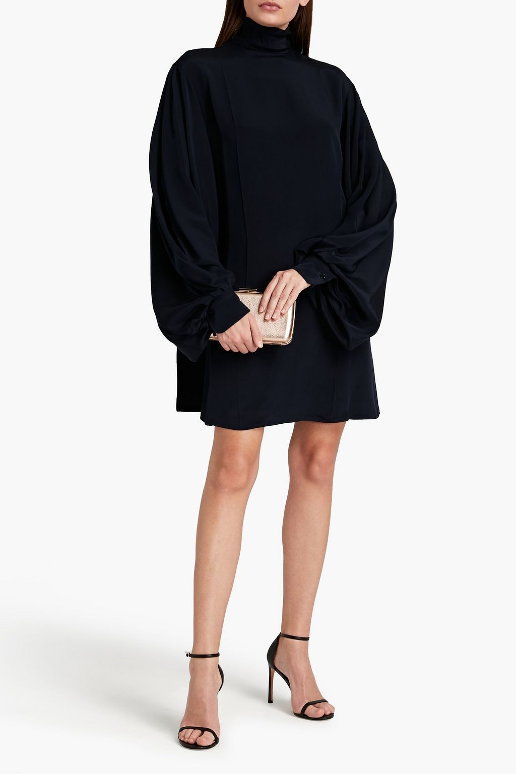 VICTORIA BECKHAM Silk-crepe mini dress