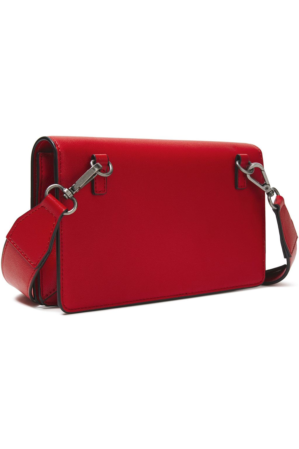 LOVE MOSCHINO Logo-embellished faux leather shoulder bag