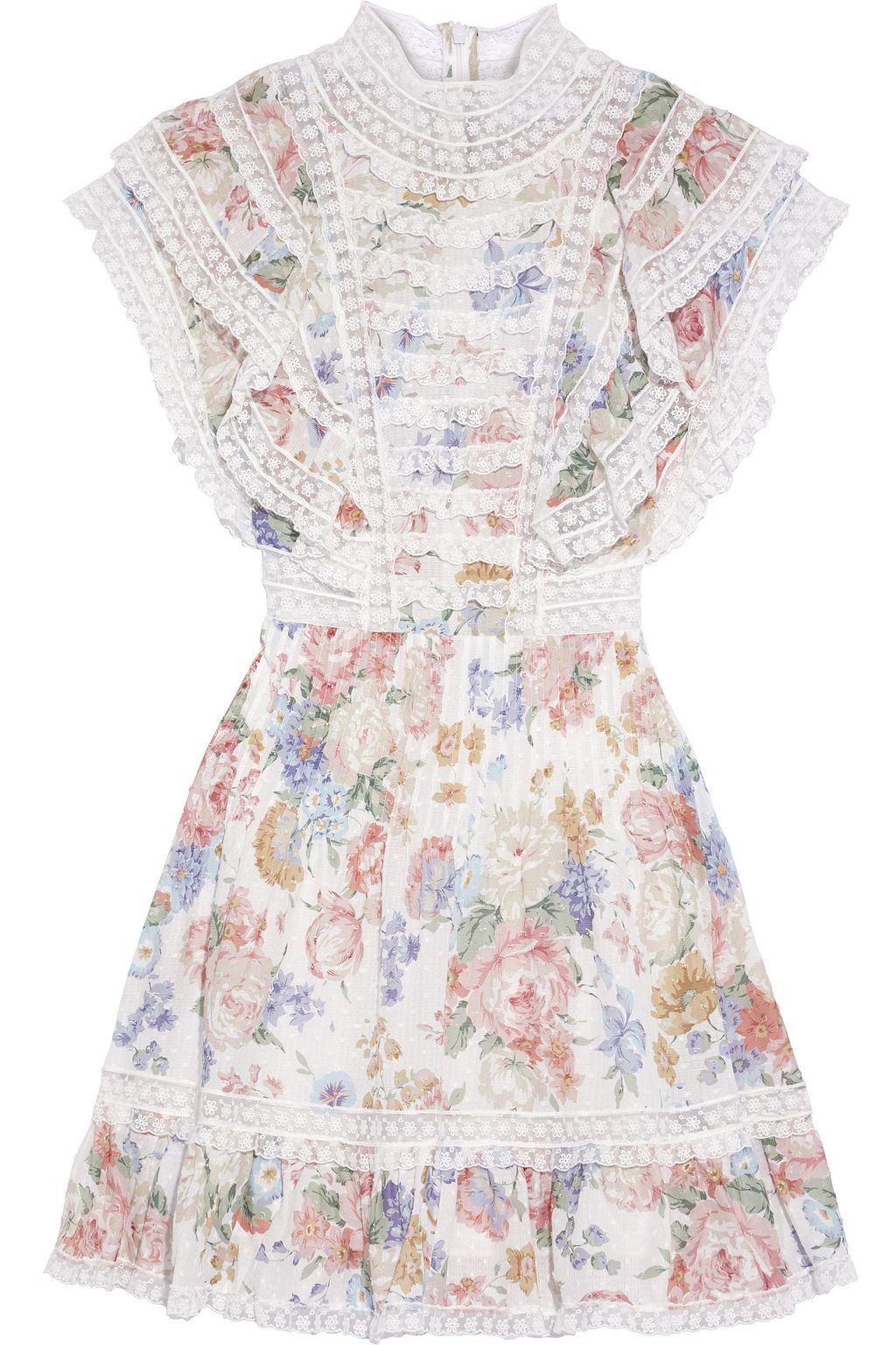 zimmermann bowie ruffle dress