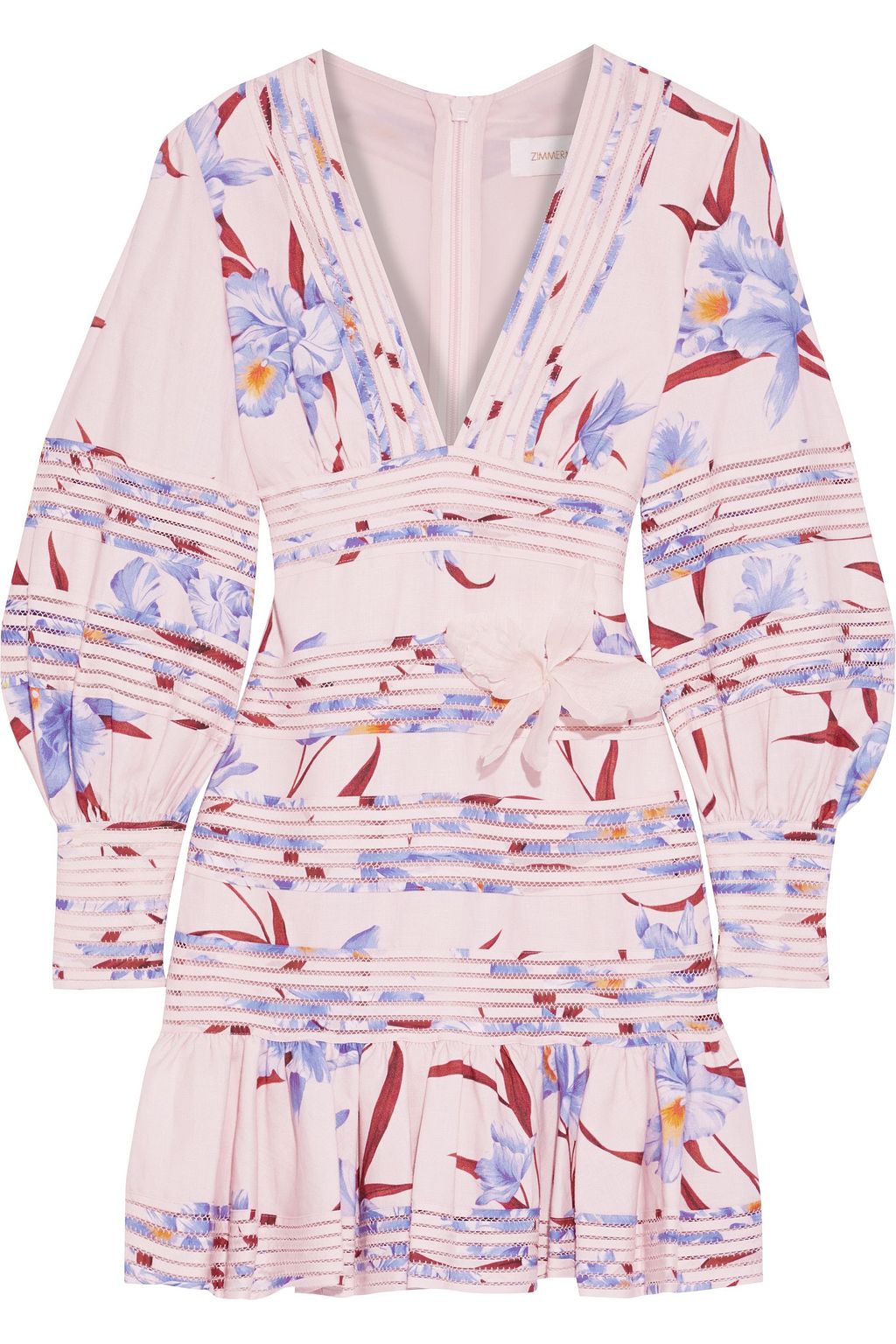 zimmermann corsage linear dress