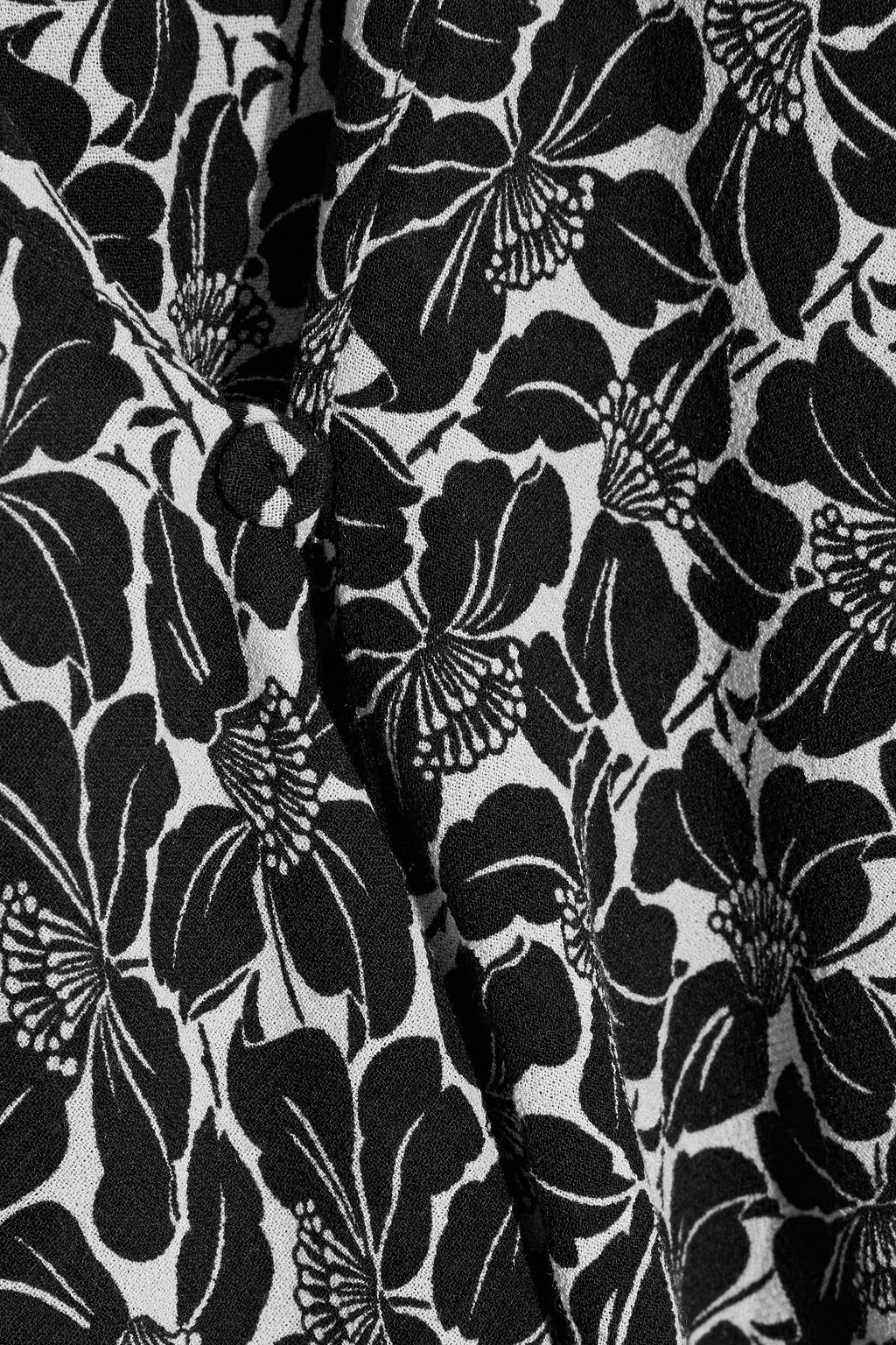 ZIMMERMANN Cascade ruffled floral-print crepe midi dress
