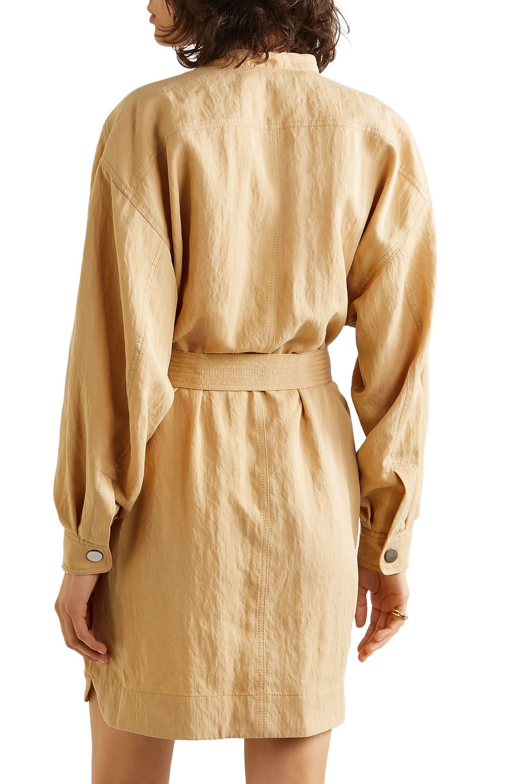 VANESSA BRUNO Maya belted twill mini dress