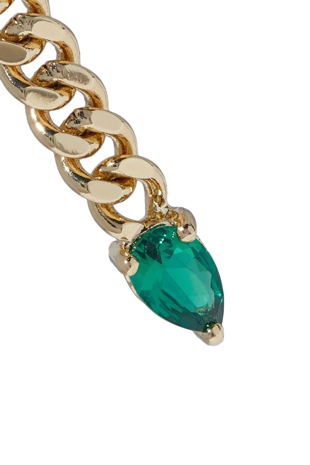 CZ BY KENNETH JAY LANE Gold-plated crystal earrings