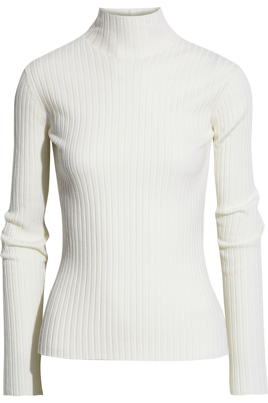 DION LEE Open-back ribbed merino wool-blend sweater | Sale up to 70% ...