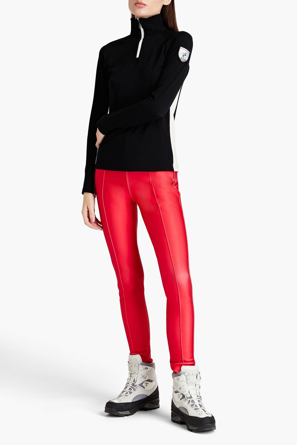 WE NORWEGIANS Voss merino wool-blend piqué base layer
