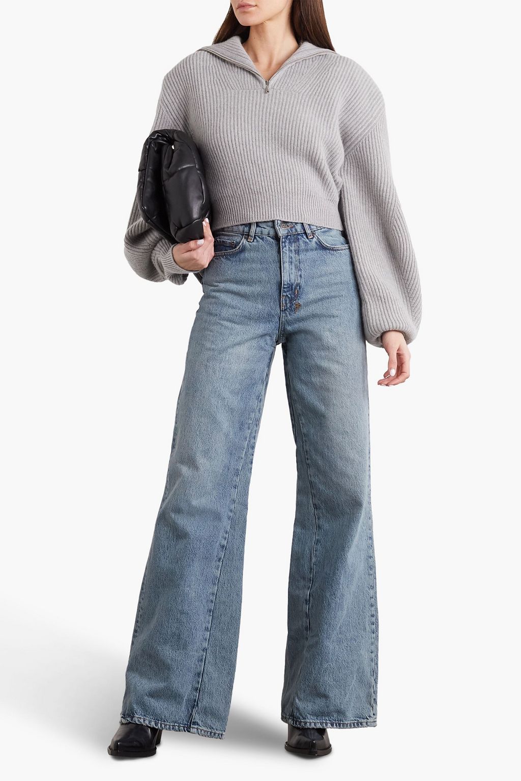 KSUBI Kicker Jinx high-rise wide-leg jeans