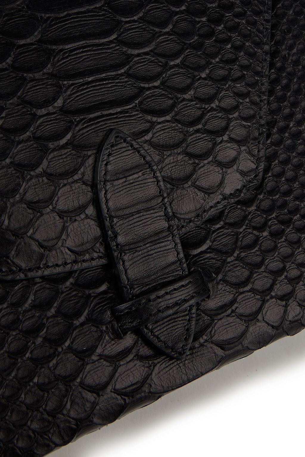ZIMMERMANN Snake-effect leather backpack