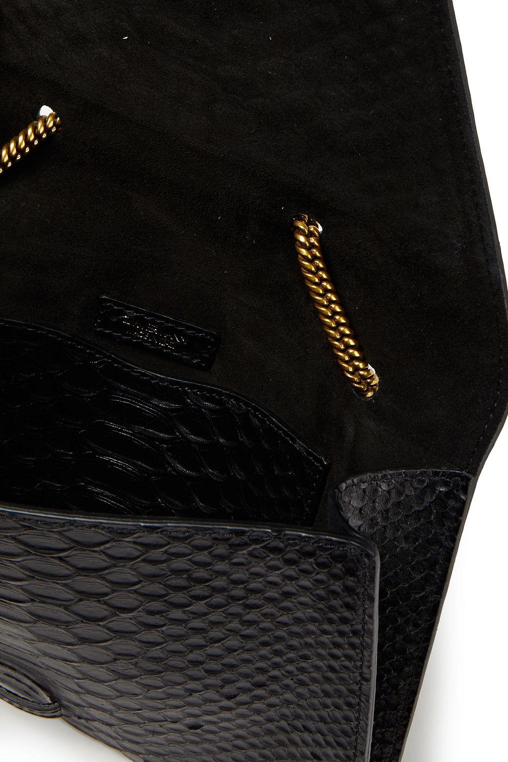 ZIMMERMANN Snake-effect leather backpack