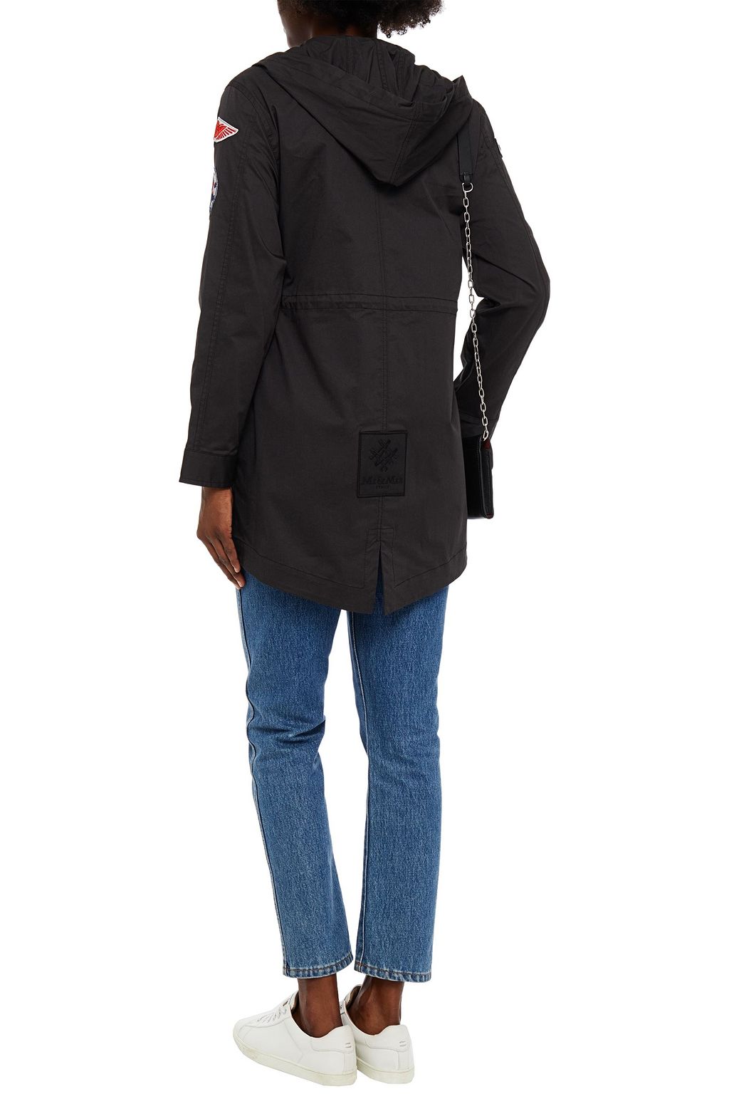 MR & MRS ITALY Cotton-blend hooded parka