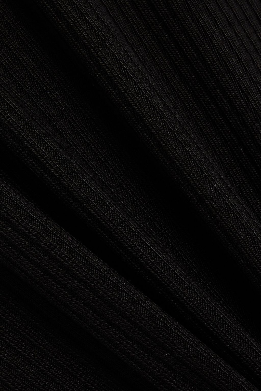 NINETY PERCENT Ribbed stretch-TENCEL™ jersey maxi dress