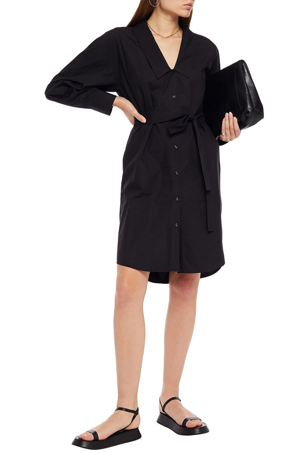 GESTUZ Jilangz organic cotton shirt dress
