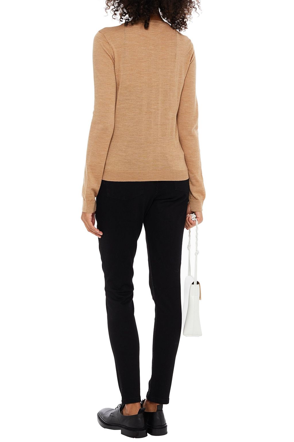 GESTUZ Mélange wool cardigan