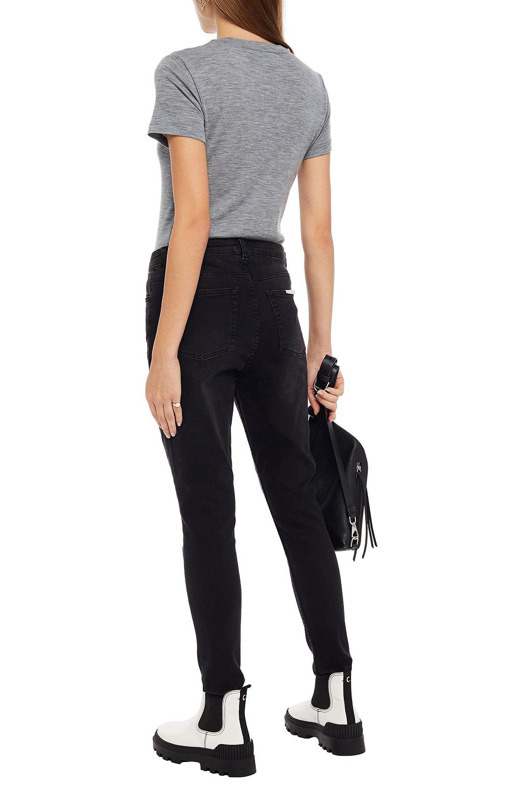 GESTUZ Wilma wool-jersey T-shirt