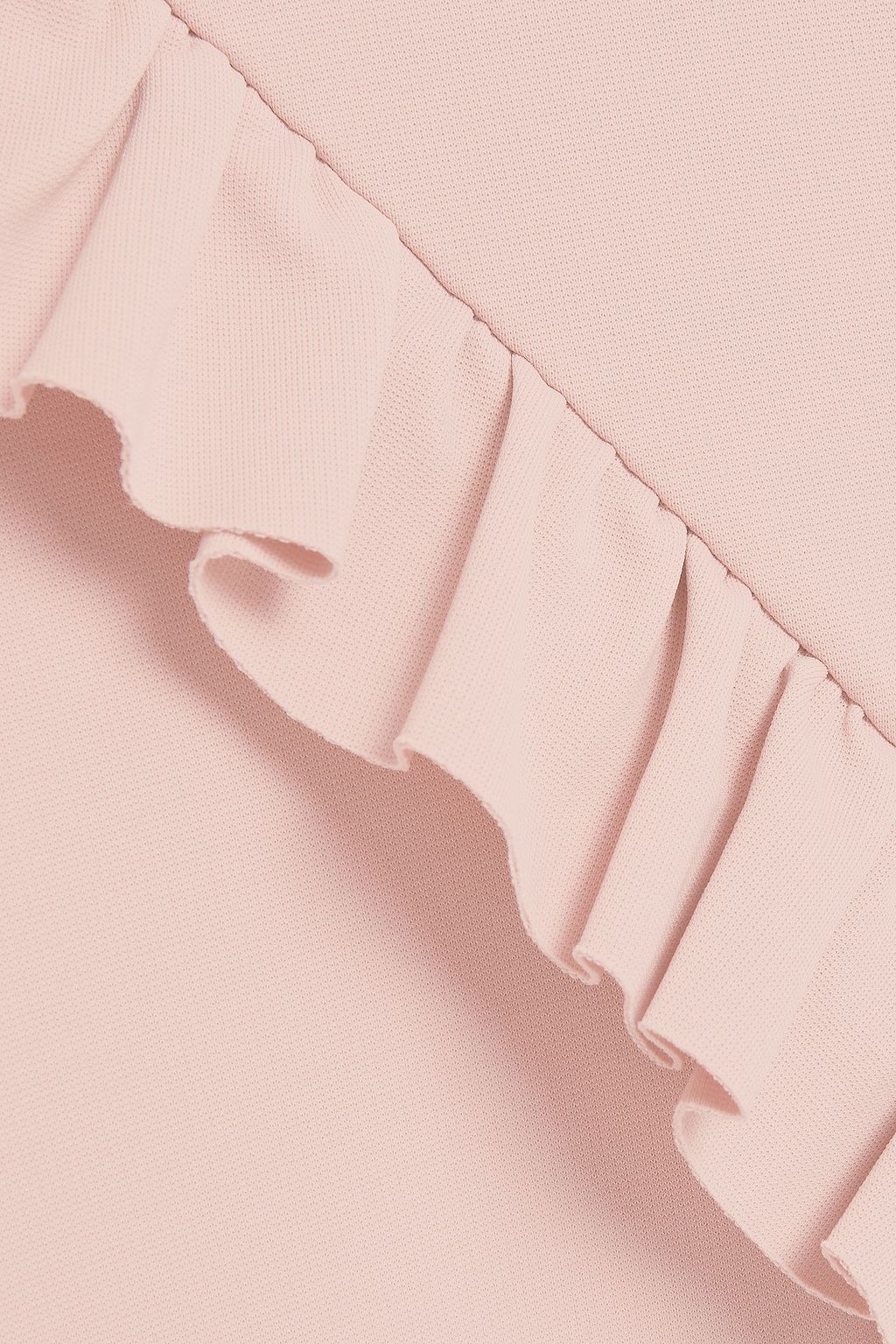 REDVALENTINO Ruffled jersey jacket
