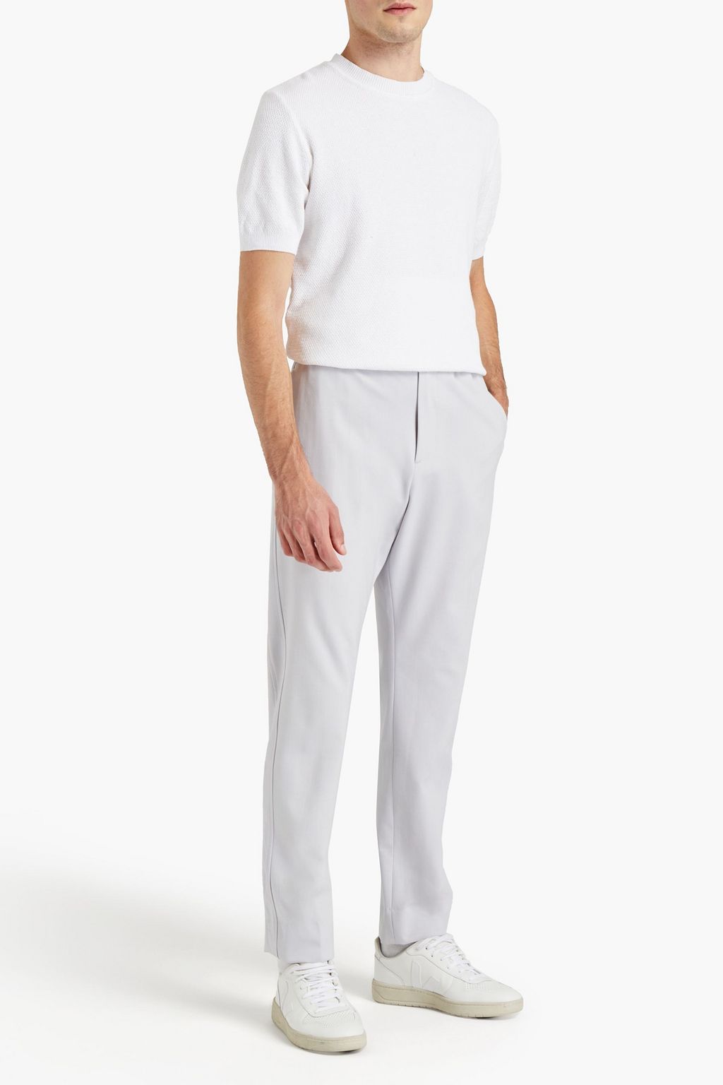 JOSEPH Ettrick tapered stretch-twill pants