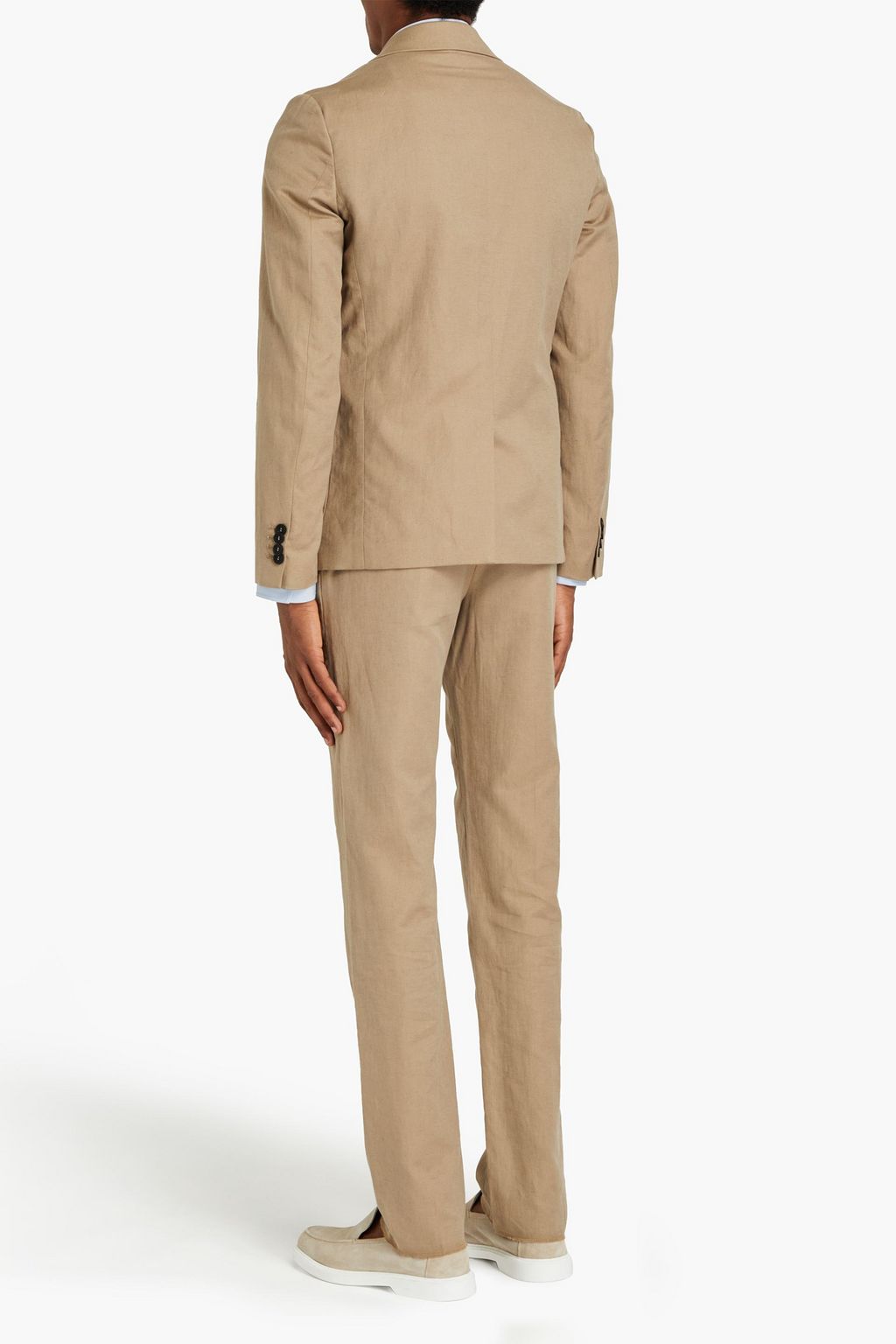 JOSEPH Cassis slim-fit cotton and linen-blend canvas blazer