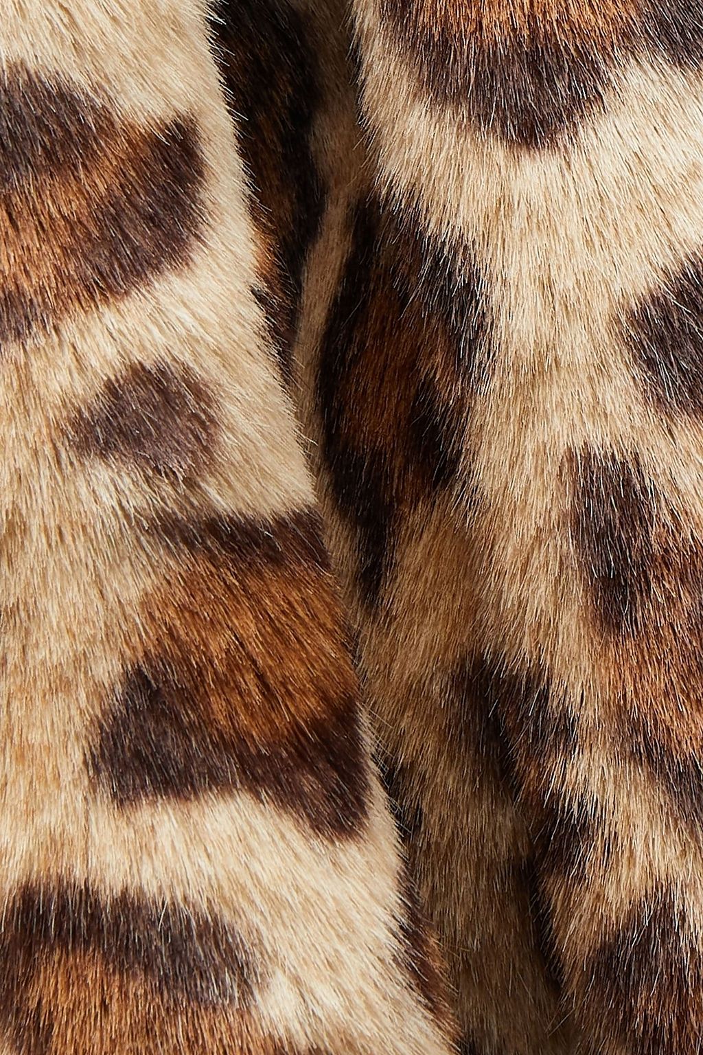 RAG & BONE Emma leopard-print faux fur coat