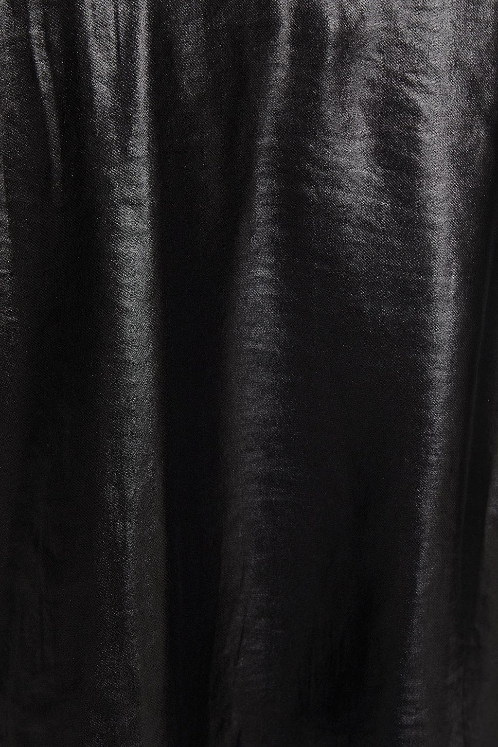 THE RANGE Crinkled satin-twill camisole
