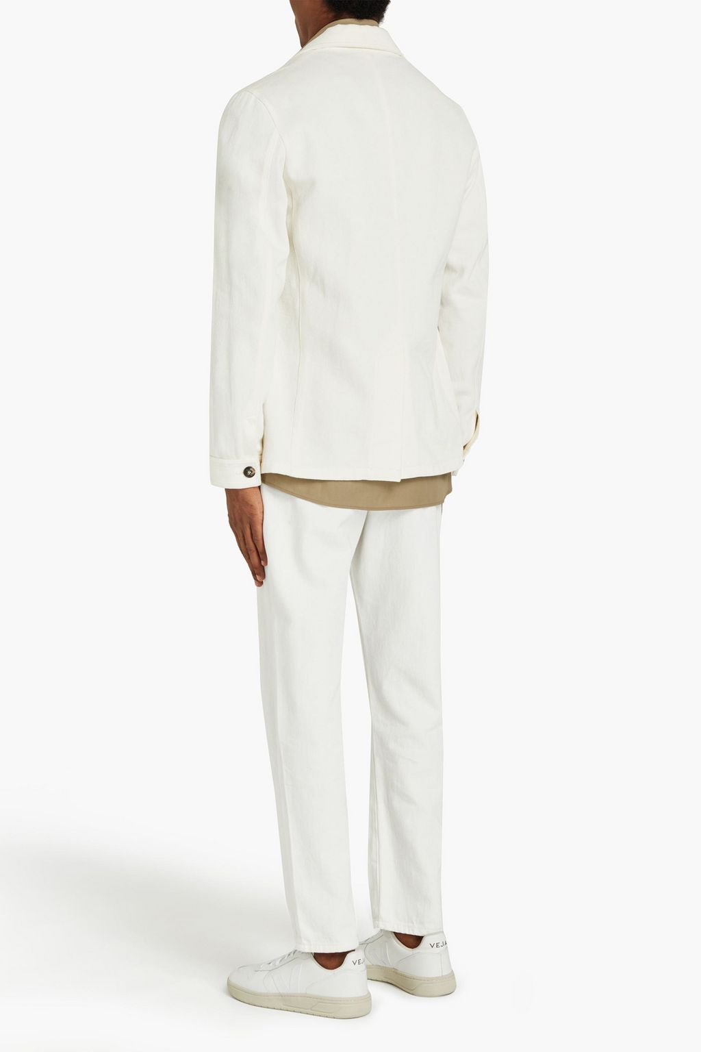JOSEPH Denis Workers cotton and linen-blend twill overshirt