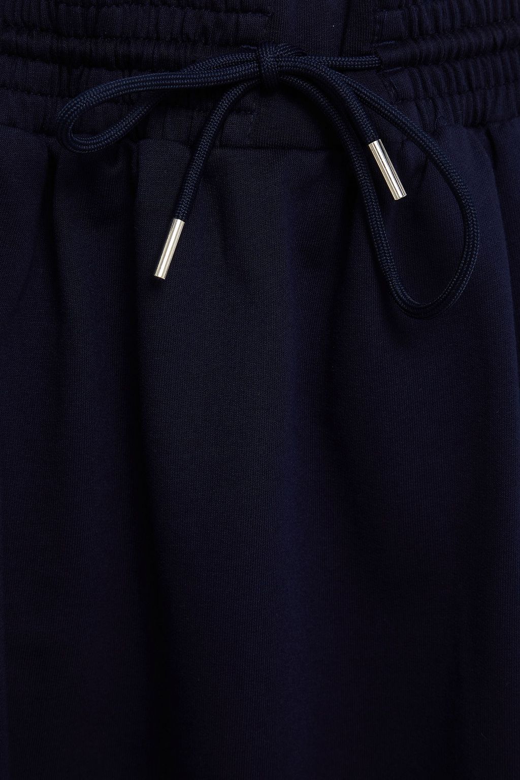 NINETY PERCENT Organic cotton-fleece midi skirt