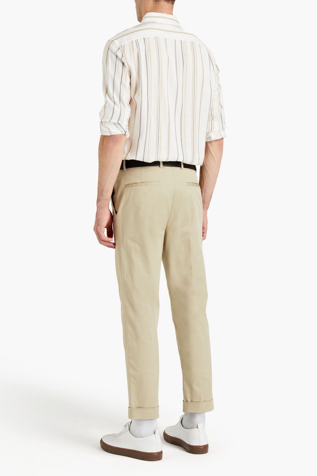 JOSEPH Paul striped twill shirt