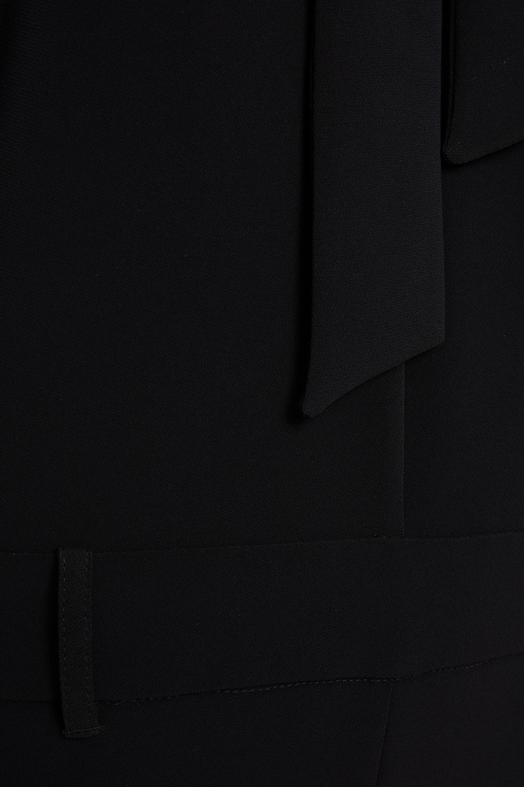 REDVALENTINO Buckle-detailed stretch-crepe jumpsuit