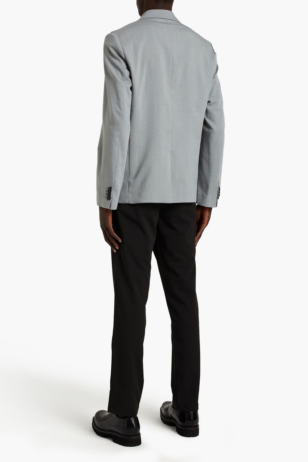 JOSEPH Mélange wool-blend twill blazer