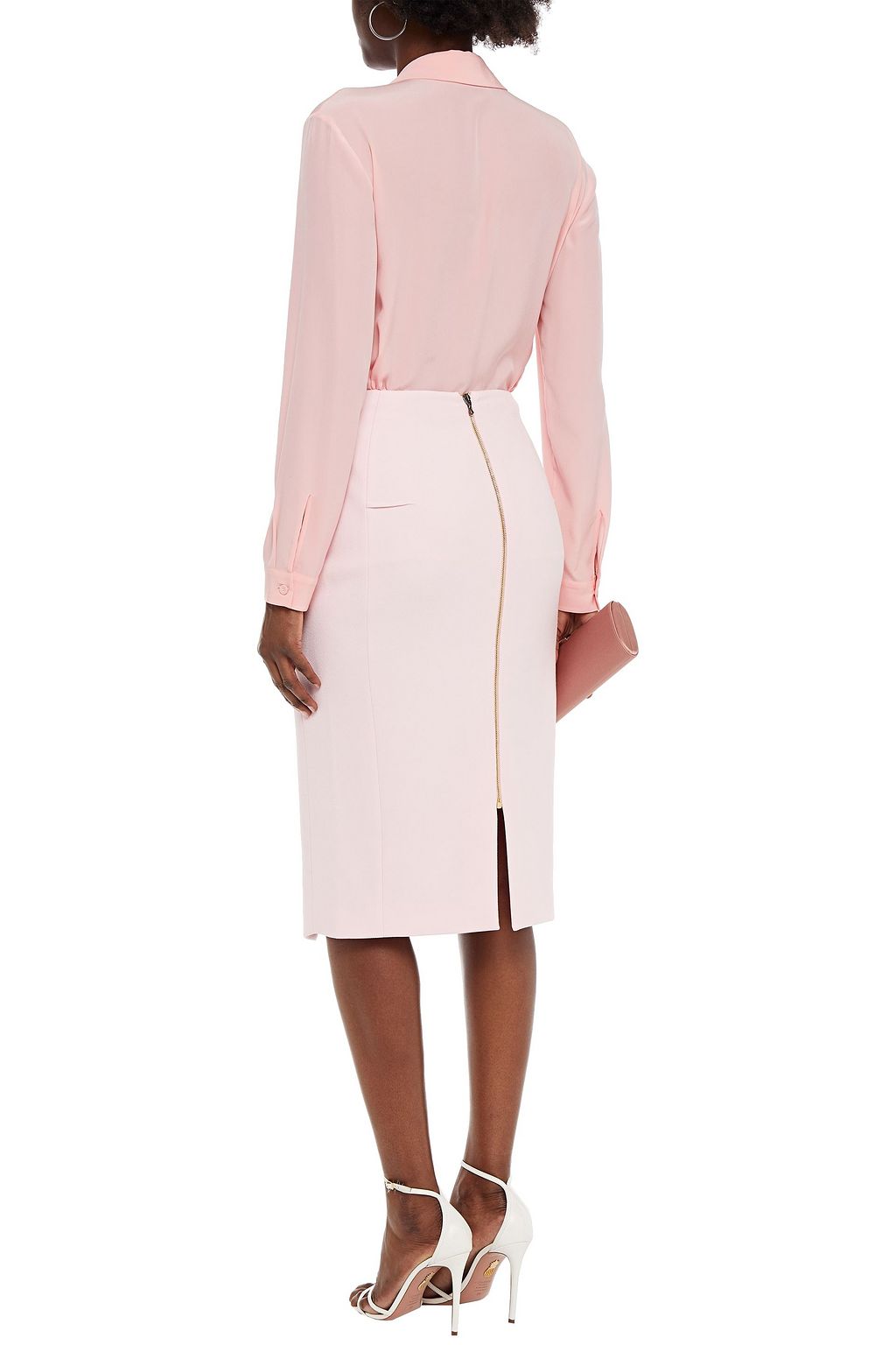 ROLAND MOURET Capel crepe pencil skirt