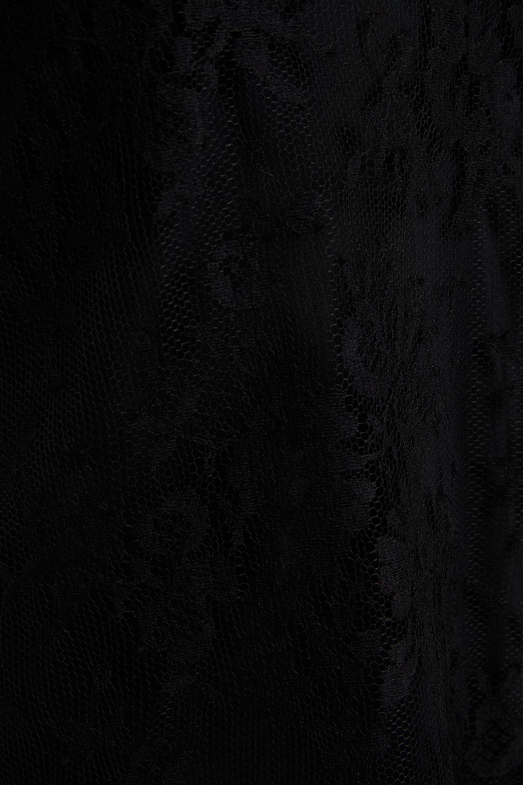 AMIRI Leavers lace mini slip dress