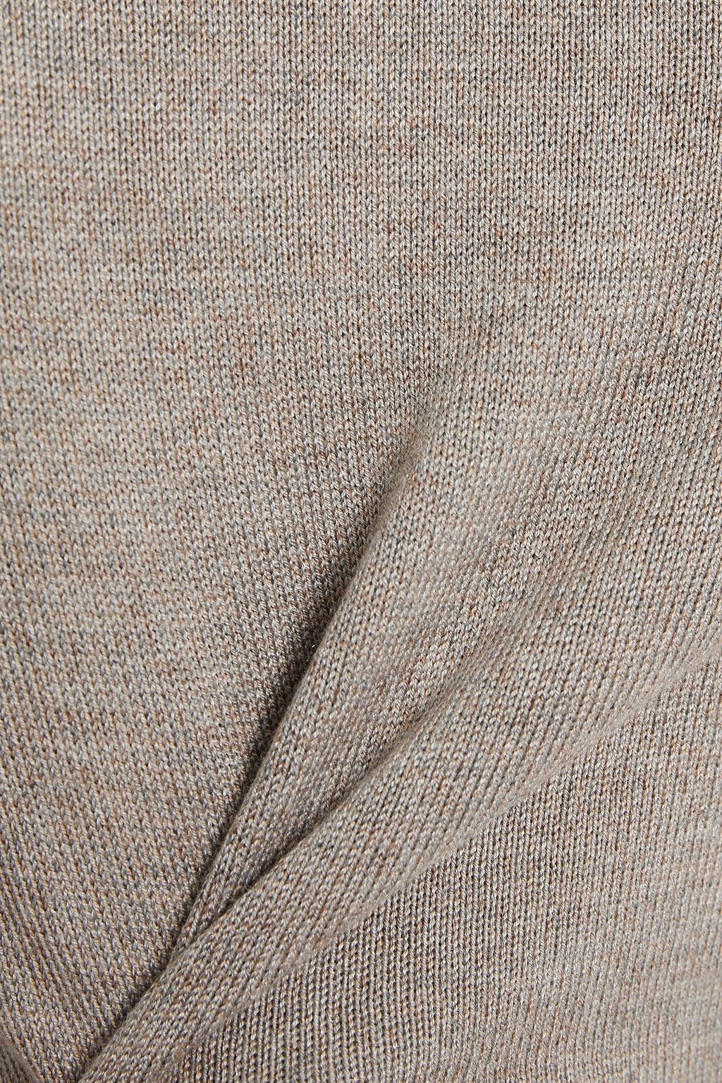NAADAM Marled silk and cashmere-blend turtleneck sweater