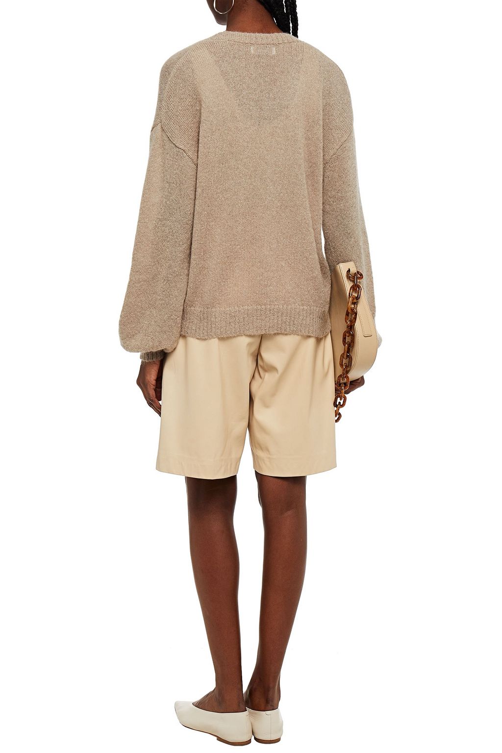 NAADAM Brushed knitted cardigan