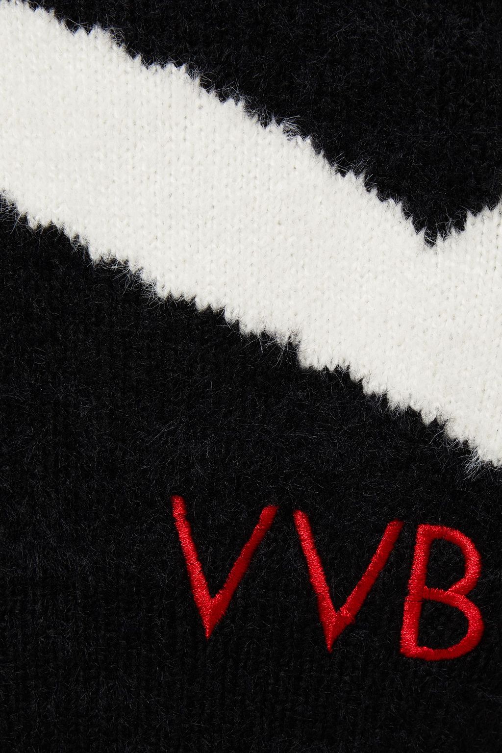 VICTORIA, VICTORIA BECKHAM Intarsia-knit turtleneck sweater