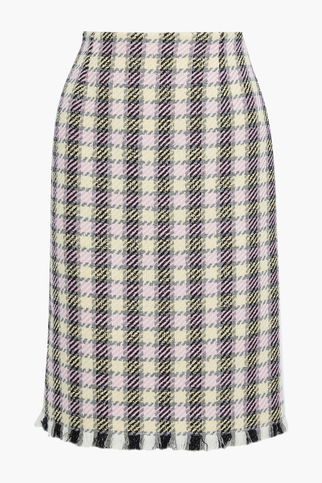 gingham skirt designer