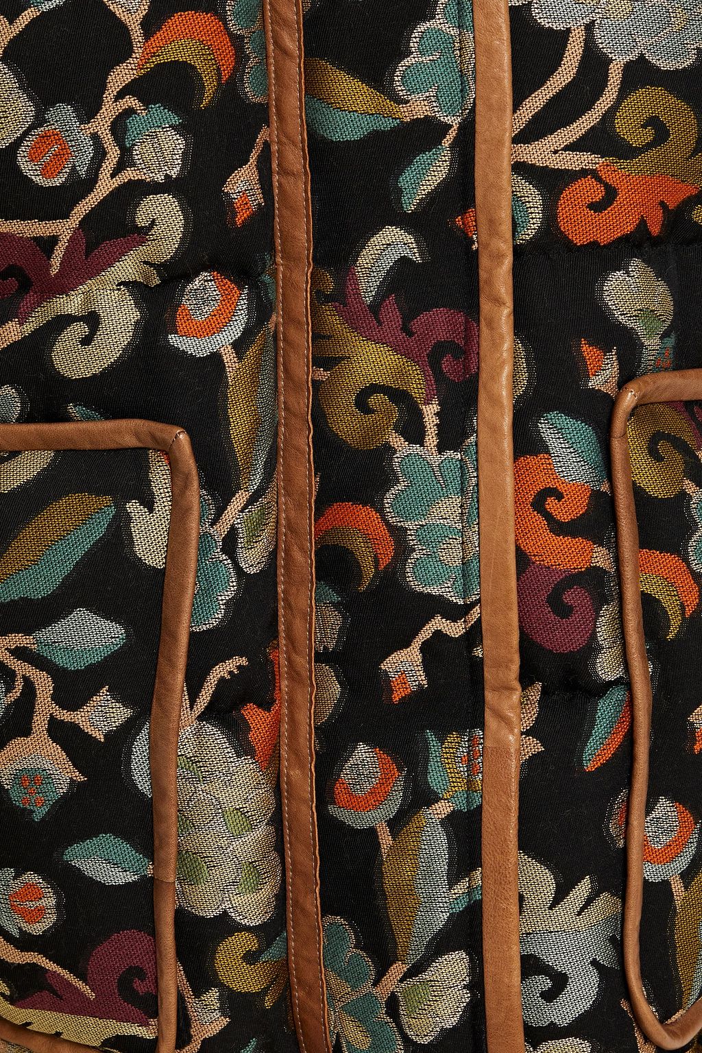 ETRO Floral-jacquard hooded jacket
