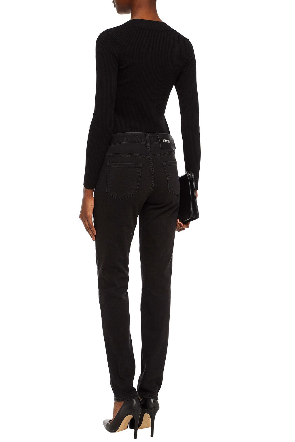 JUST CAVALLI Mid-rise skinny jeans