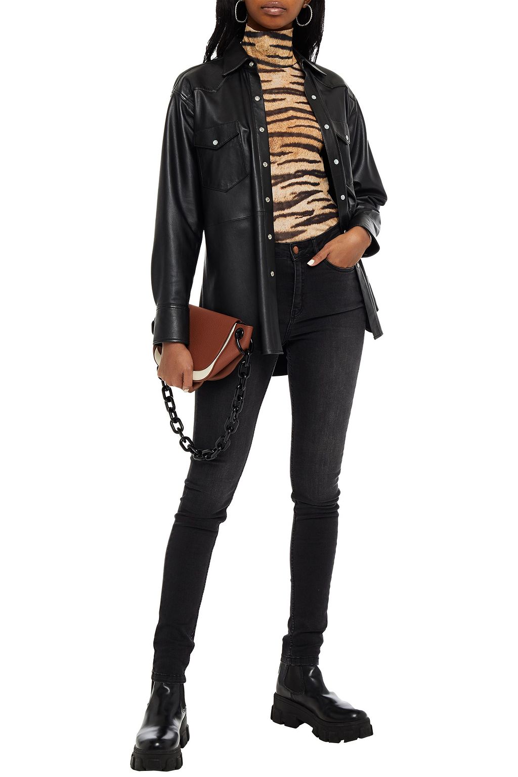 GESTUZ Emily high-rise skinny jeans