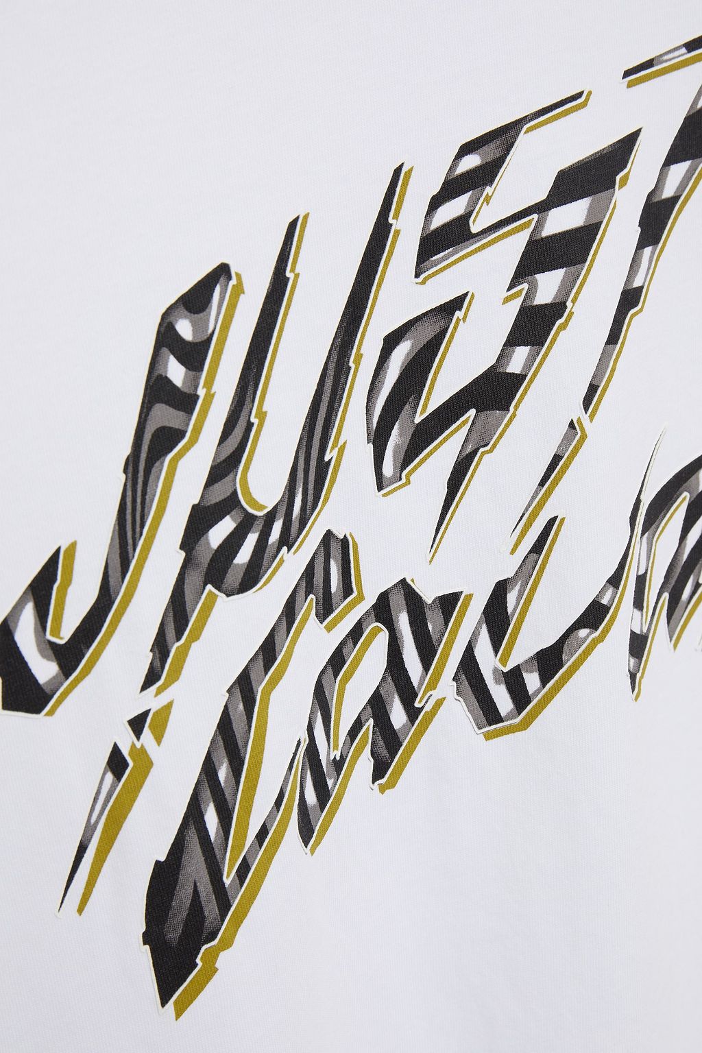JUST CAVALLI Printed cotton-jersey T-shirt