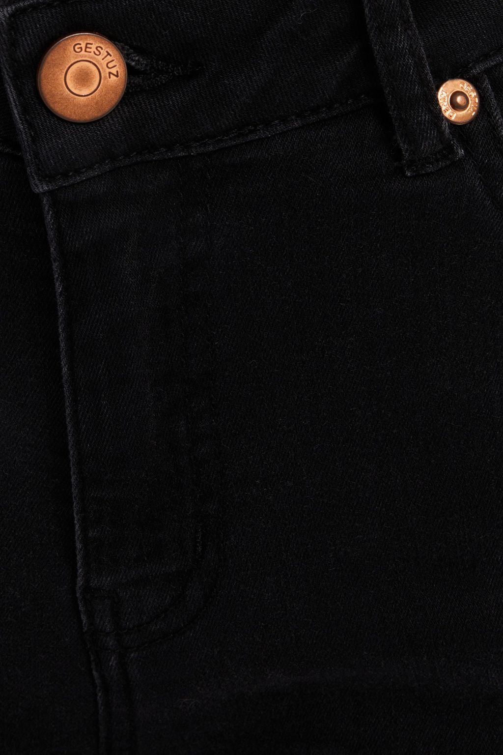 GESTUZ Maggie faded mid-rise skinny jeans