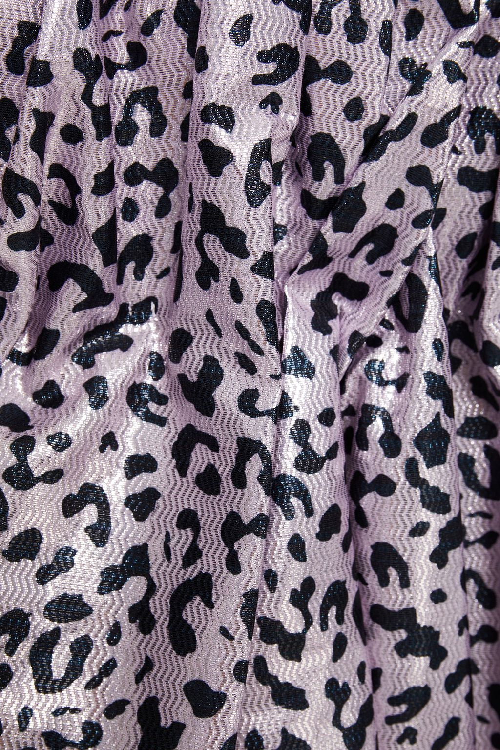 16ARLINGTON Strapless gathered metallic jacquard mini dress
