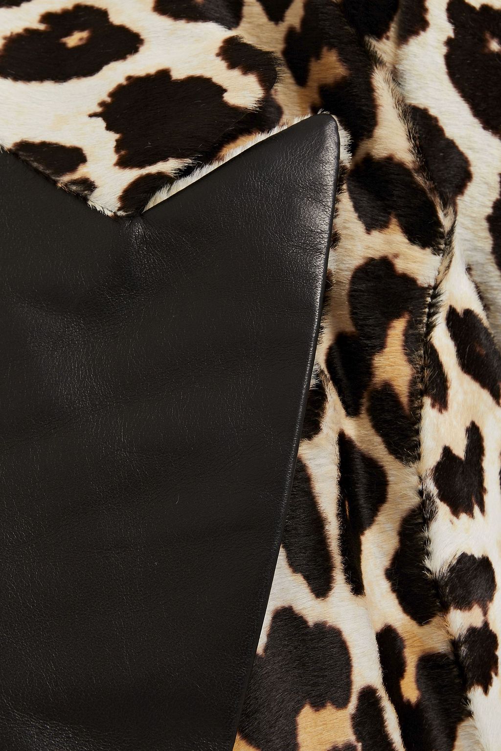16ARLINGTON Debbie embellished leather coat