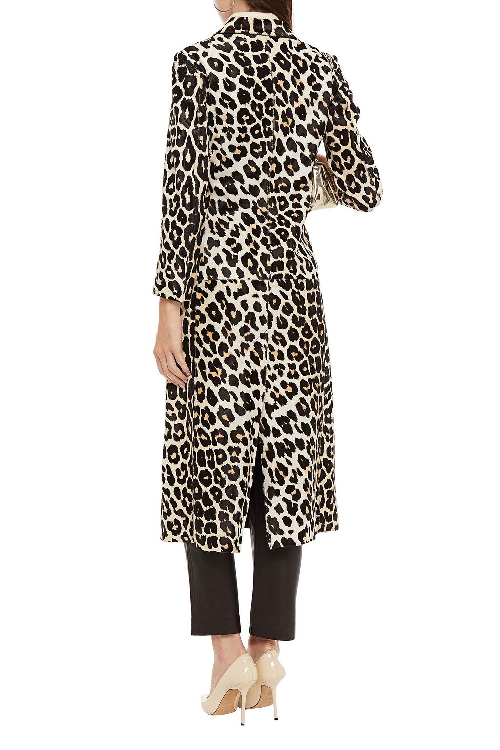 16ARLINGTON Debbie embellished leather coat