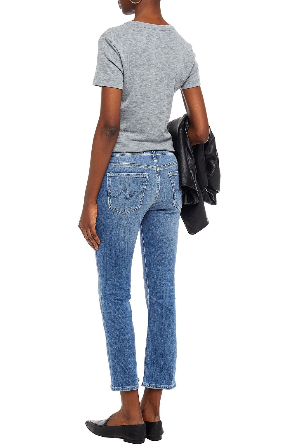 AG JEANS Jodi mid-rise kick-flare jeans