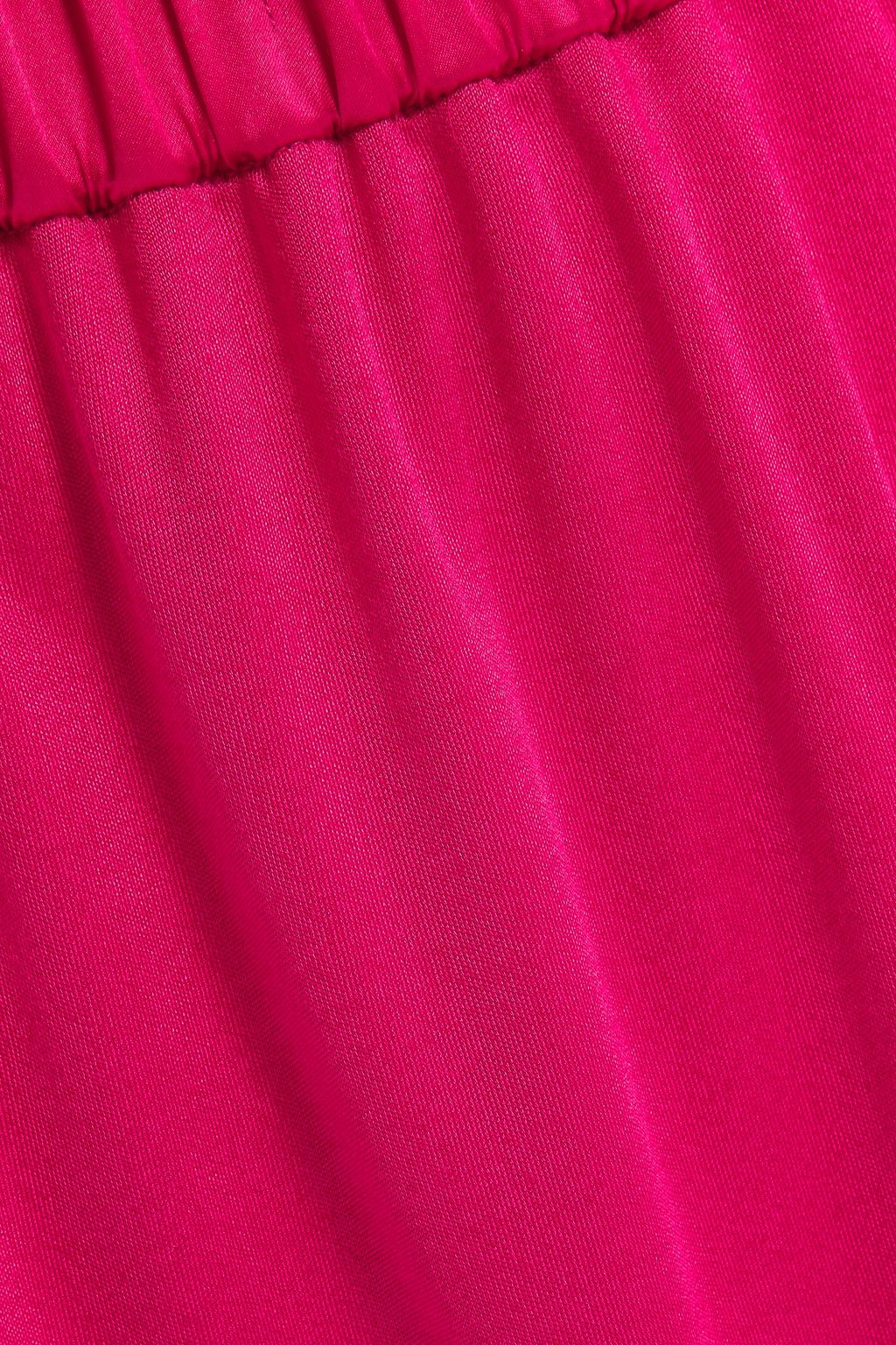 TOM FORD Gathered satin-jersey dress