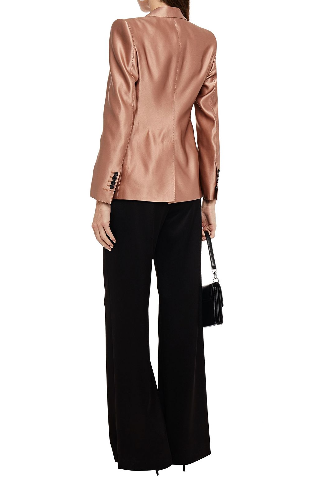 TOM FORD Blazer aus Duchesse-Seidensatin