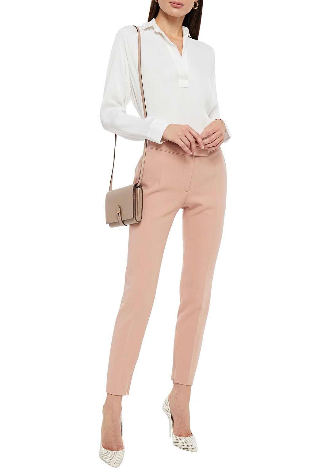 TOM FORD Wool-blend slim-leg pants